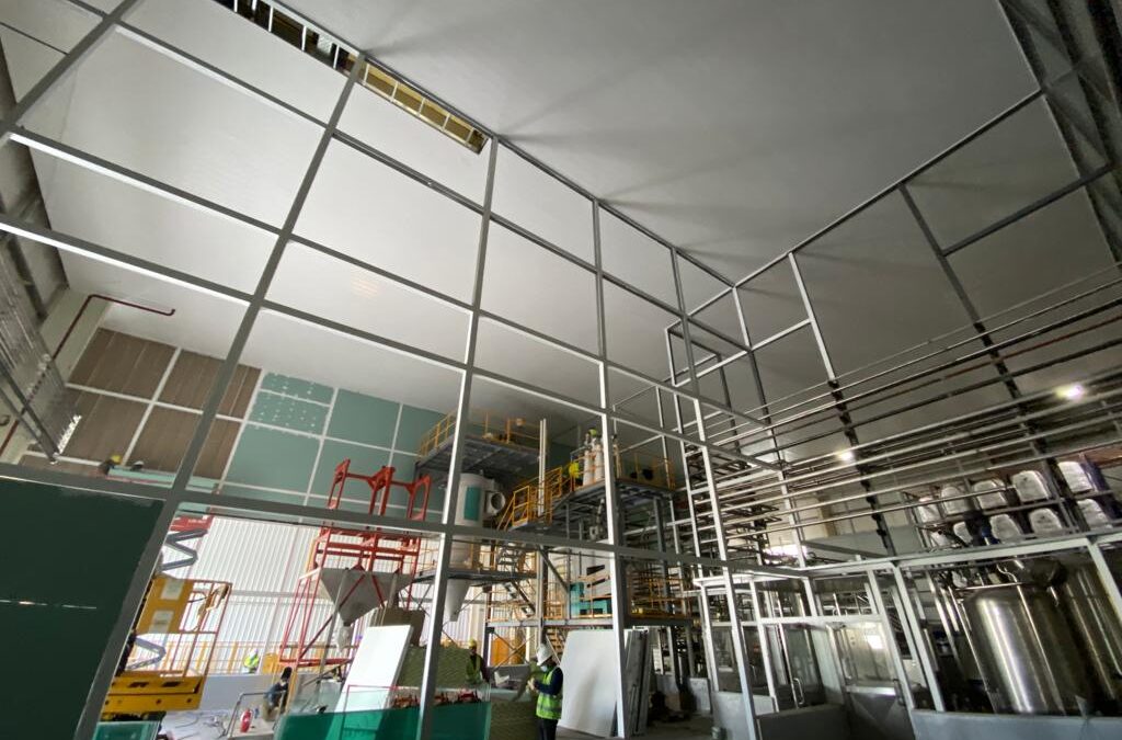 Instalación cielorraso de PVC
