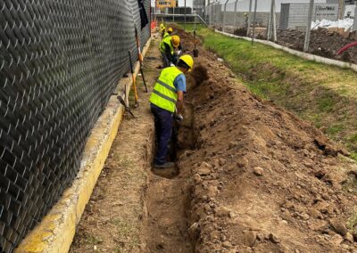 Cañería agua de reúso