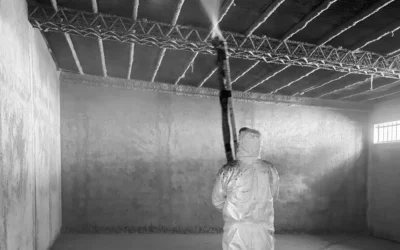 Celulosa proyectada: aislación térmica y acústica